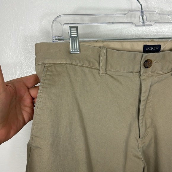 J. Crew Men's 32/30 Flex Driggs Chino Pants Tan Zip Inseam 29" - Picture 4 of 9